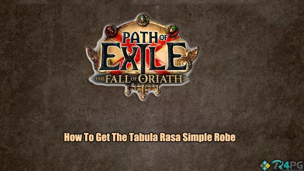 How To Get The Tabula Rasa Simple Robe